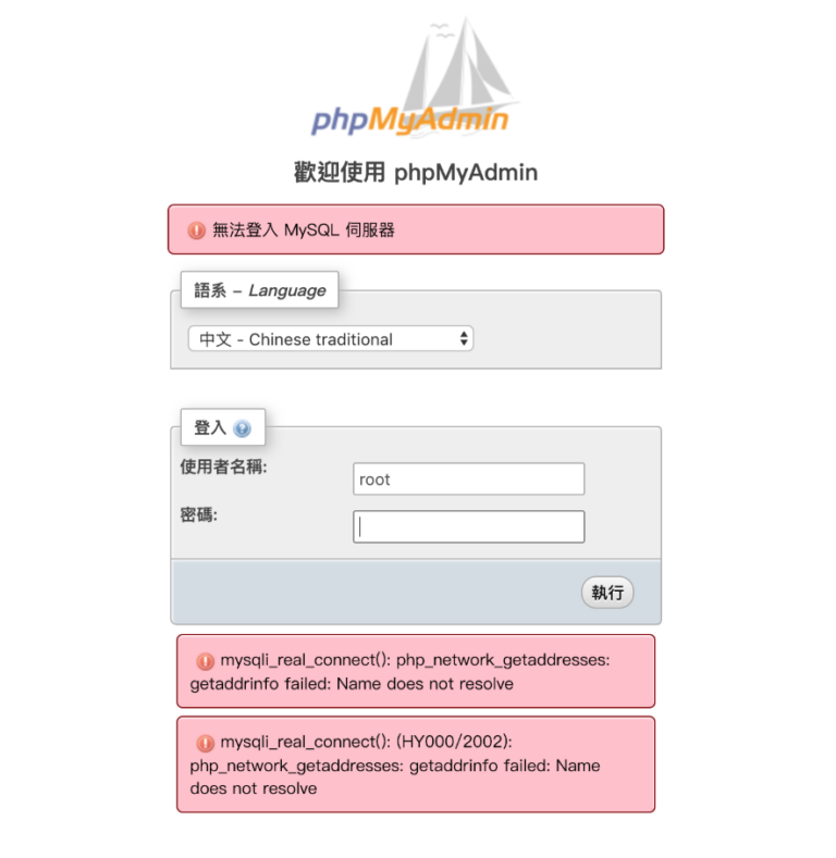 download docker phpmyadmin
